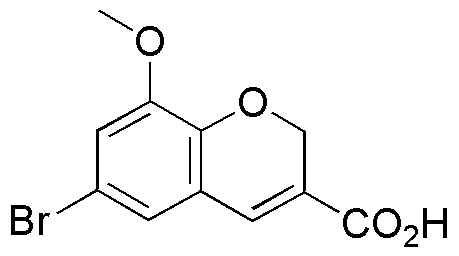 6-Bromo-8-methoxy-2H-chromene-3-carboxylic acid