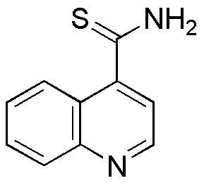 Quinoline-4-carbothioic acid amide