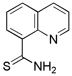 Quinoline-8-carbothioic acid amide