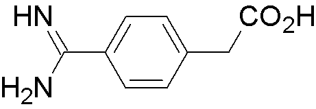 (4-Carbamimidoyl-phenyl)acetic acid