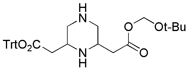 Ester tritylique de l'acide (6-tert-butoxyméthoxycarbonylméthyl-pipérazin-2-yl)acétique