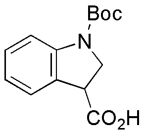 1-Boc-2,3-dihydro-indole-3-carboxylic acid
