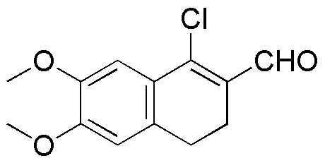 1-Chloro-6,7-dimethoxy-3,4-dihydro-naphthalene-2-carbaldehyde
