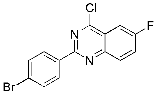2-(4-Bromophenyl)-4-chloro-6-fluoro-quinazoline