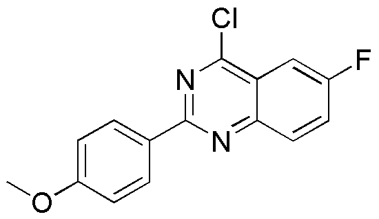 4-Chloro-6-fluoro-2-(4-methoxyphenyl)quinazoline