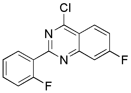 4-Chloro-7-fluoro-2-(2-fluorophenyl)quinazoline