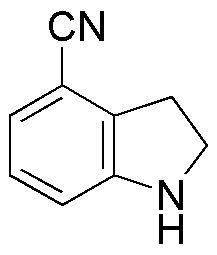 2,3-Dihydro-1H-indole-4-carbonitrile