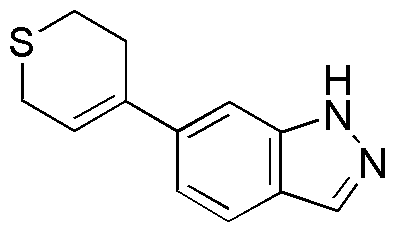 6-(3,6-dihydro-2H-thiopyran-4-yl)-1H-indazole