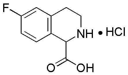 6-Fluoro-1,2,3,4-tetrahydroisoquinoline-1-carboxylic acid hydrochloride