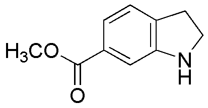 2,3-Dihydro-1H-indole-6-carboxylic acid methyl ester