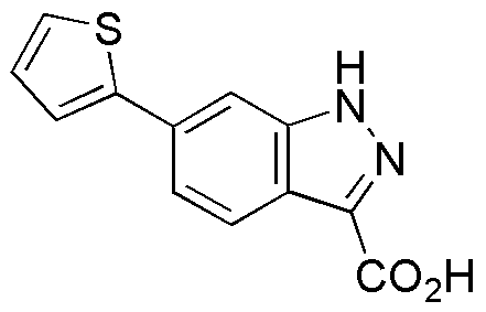6-Thiophen-2-yl-1H-indazole-3-carboxylic acid