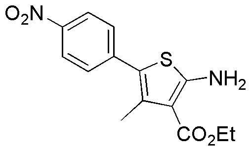 Ethyl-2-amino-4-methyl-5-(4-nitrophenyl)-thiophene-3-carboxylate