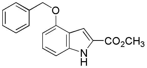 Éster metílico del ácido 4-benciloxi-1H-indol-2-carboxílico