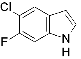 5-chloro-6-fluoroindole