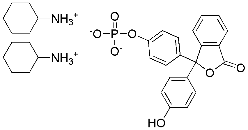 Phenolphthalein monophosphate di(cyclohexylammonium) salt