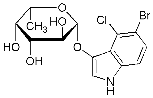 5-Bromo-4-chloro-3-indoxyl-bL-fucopyranoside