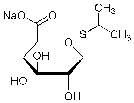 Sal sódica del ácido isopropil-β-D-tioglucurónico