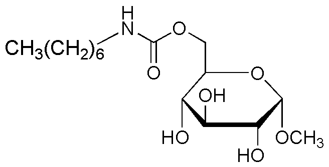 Methyl 6-O-(N-heptylcarbamoyl)-a-D-glucopyranoside