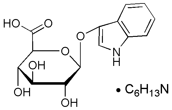 Sal de ciclohexilamonio de indoxil-β-D-glucurónido