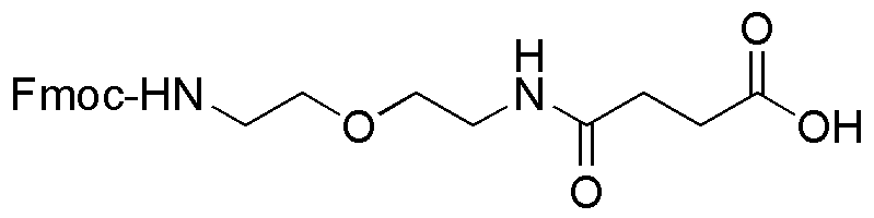 N-(Fmoc-5-amino-3-oxa-pentyl)succinamic acid