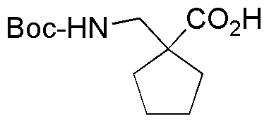 Boc-1-aminomethyl-cyclopentane carboxylic acid