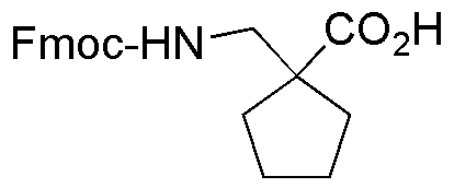 Fmoc-1-aminomethyl-cyclopentane carboxylic acid