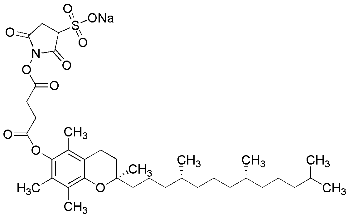 (+)-α-Tocopherol sulfo-NHS succinate