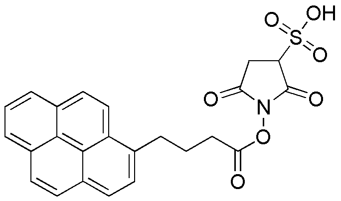 Sulfo-succinimidyl-(1-pyrenyl)butyrate