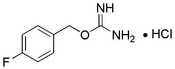 Clorhidrato de carbamimidotioato de 4-fluorobencilo