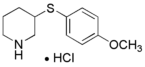 Chlorhydrate de 3-(4-méthoxyphénylsulfanyl)pipéridine