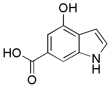 4-Hydroxy-6-indolecarboxylic acid