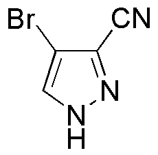 4-Bromo-1H-pyrazole-3-carbonitrile 