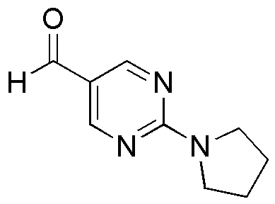 2-Pyrrolidin-1-ylpyrimidine-5-carbaldéhyde