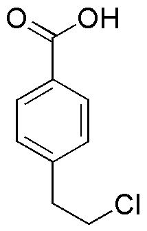 p-(β-Chloroethyl)benzoic acid