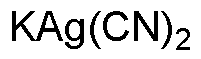 Dicyanoargentate de potassium