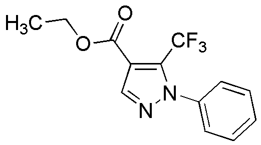 2-phényl-3-(trifluorométhyl)pyrazole-4-carboxylate d'éthyle