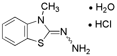 Clorhidrato de hidrazona de 3-metil-2-benzotiazolinona monohidrato