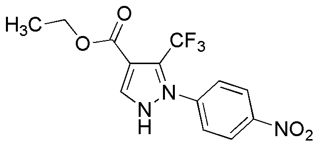 2-(4-nitrofenil)-3-(trifluorometil)pirazol-4-carboxilato de etilo