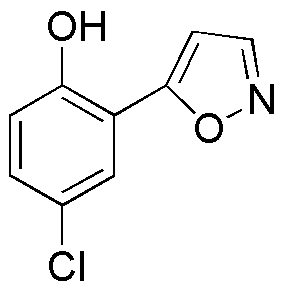 4-Chloro-2-(isoxazol-5-yl)phénol