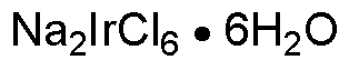 Sodium hexachloroiridate(IV) n-hydrate