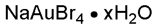 Sodium tetrabromoaurate(III) hydrate