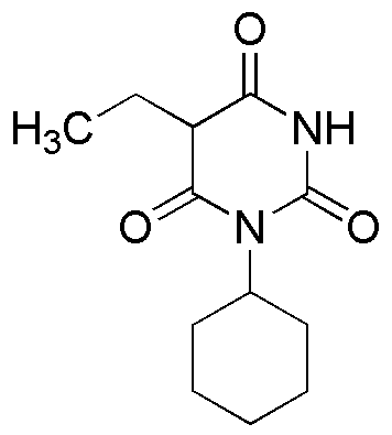 1-Cyclohexyl-5-ethylbarbituric acid