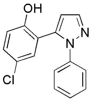5-(5-Chloro-2-hydroxyphenyl)-1-phenylpyrazole