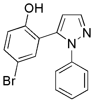 5-(5-Bromo-2-hydroxyphenyl)-1-phenylpyrazole