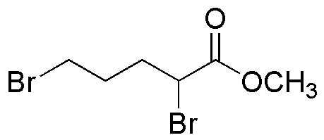 2,5-Dibromopentanoic acid methyl ester