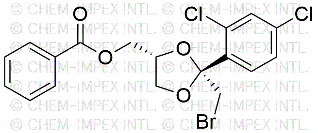 cis -2-(Bromomethyl)-2-(2,4-dichlorophenyl)-1,3-dioxolane-4-ylmethyl benzoate