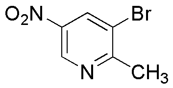 3-Bromo-2-methyl-5-nitropyridine