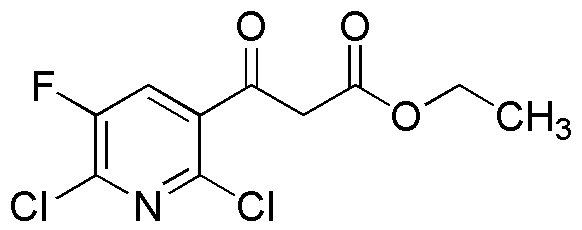 Ethyl 4-(2,6-dichloro-5-fluoropyridin-3-yl)-3-oxobutanoate