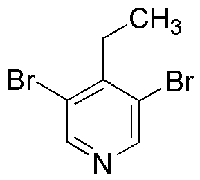 3,5-Dibromo-4-etilpiridina