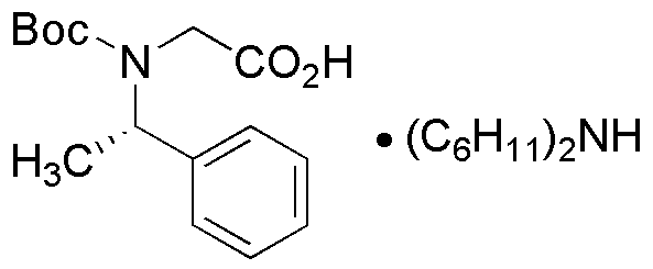 (S-Boc-N-(1-phenylethyl)-glycine dicyclohexylammonium salt